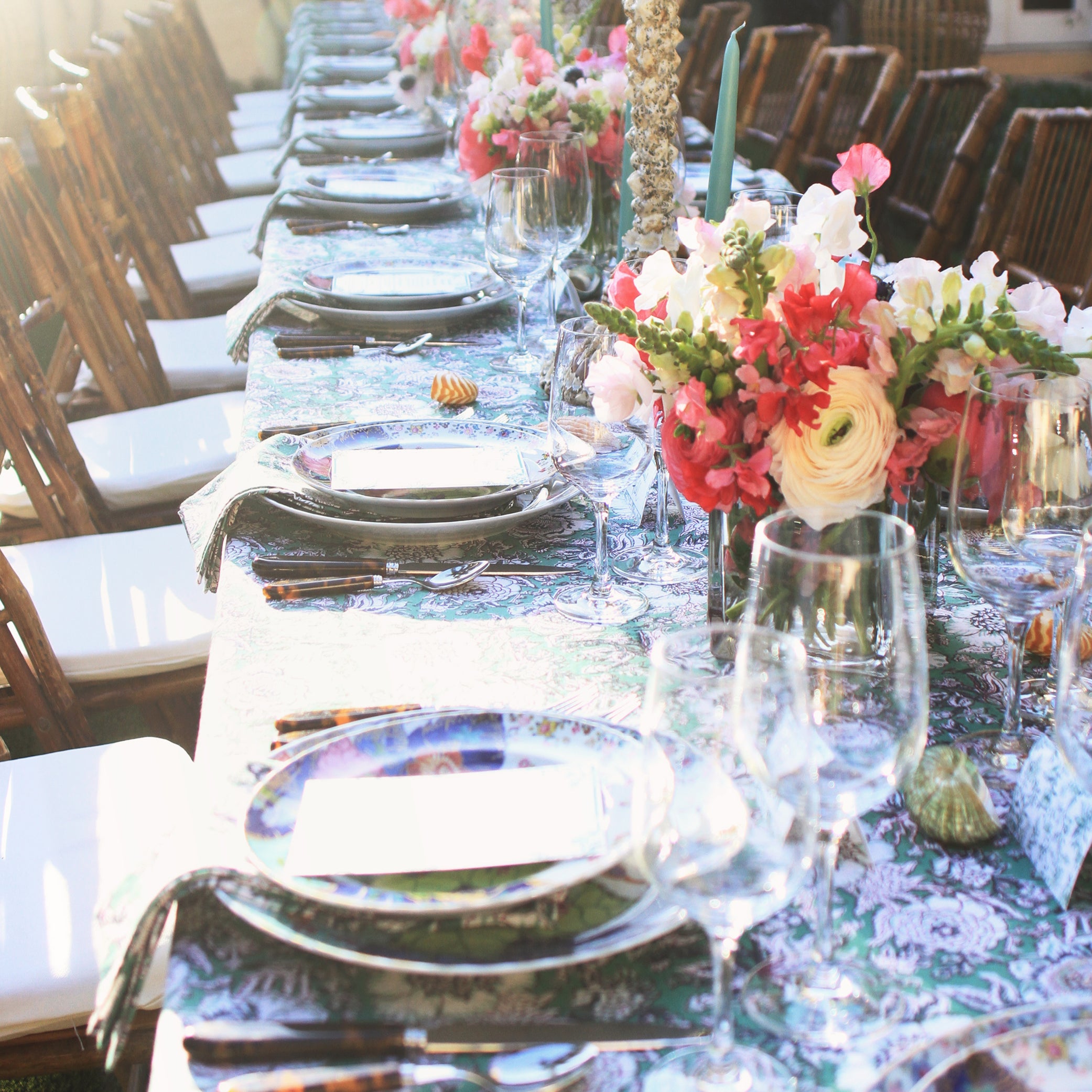 Entertain: Dinner Al Fresco In Palm Beach