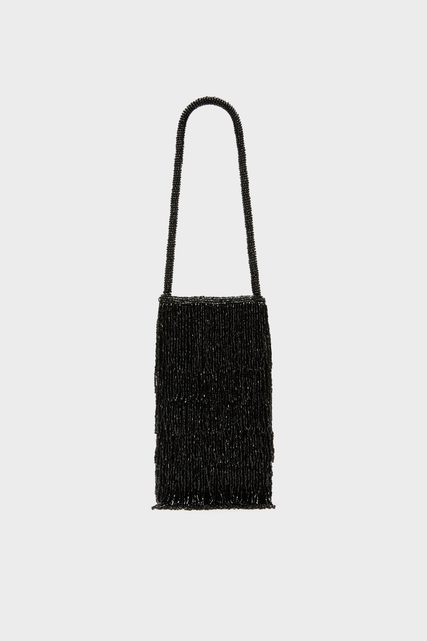 Black Beaded Josephine Mini Bag