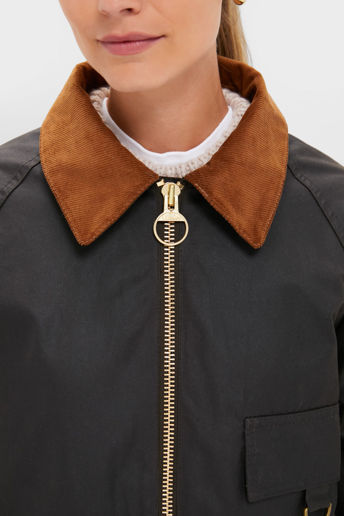 Olive Highclere Wax Jacket