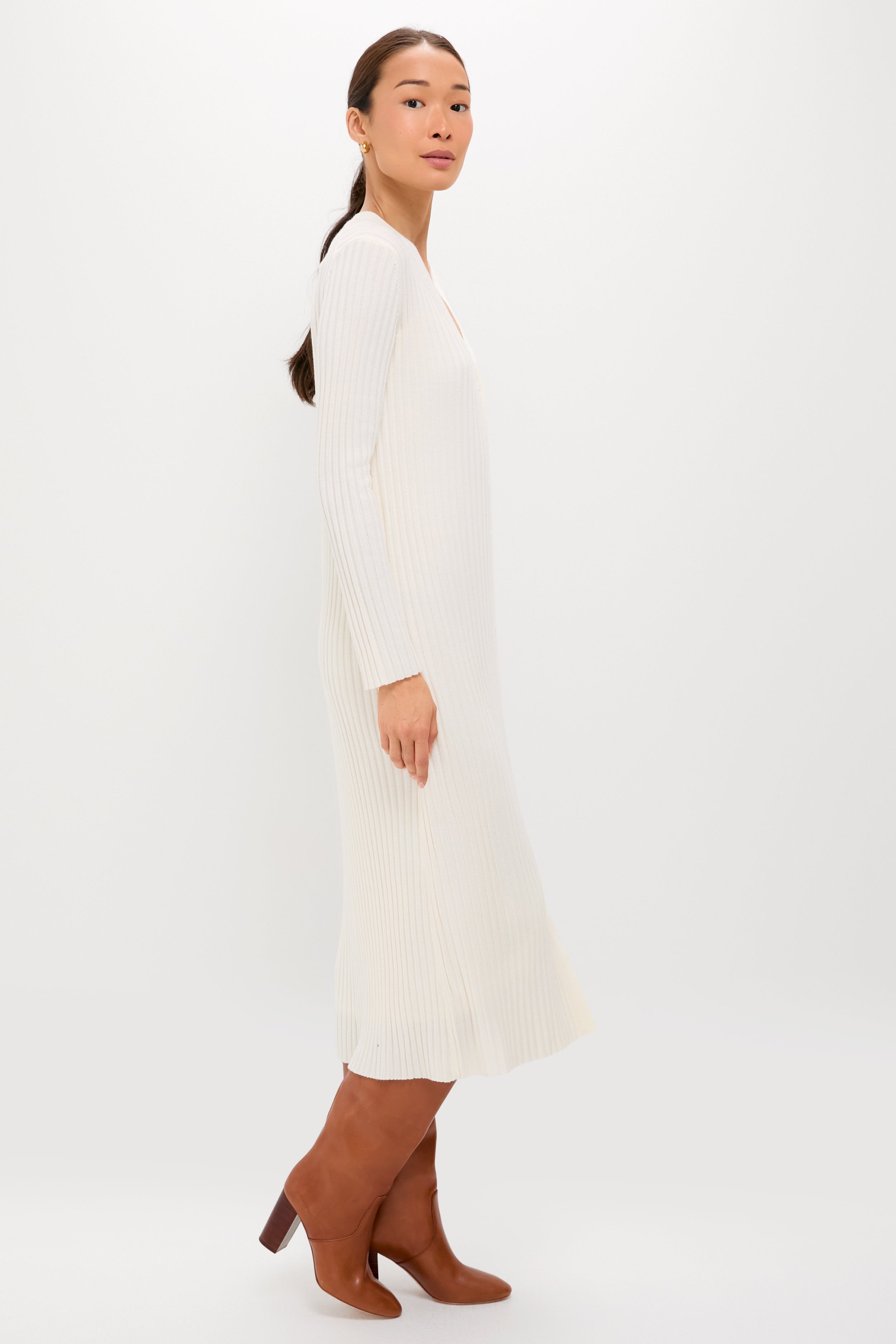 Ivory Callum Sweater Dress