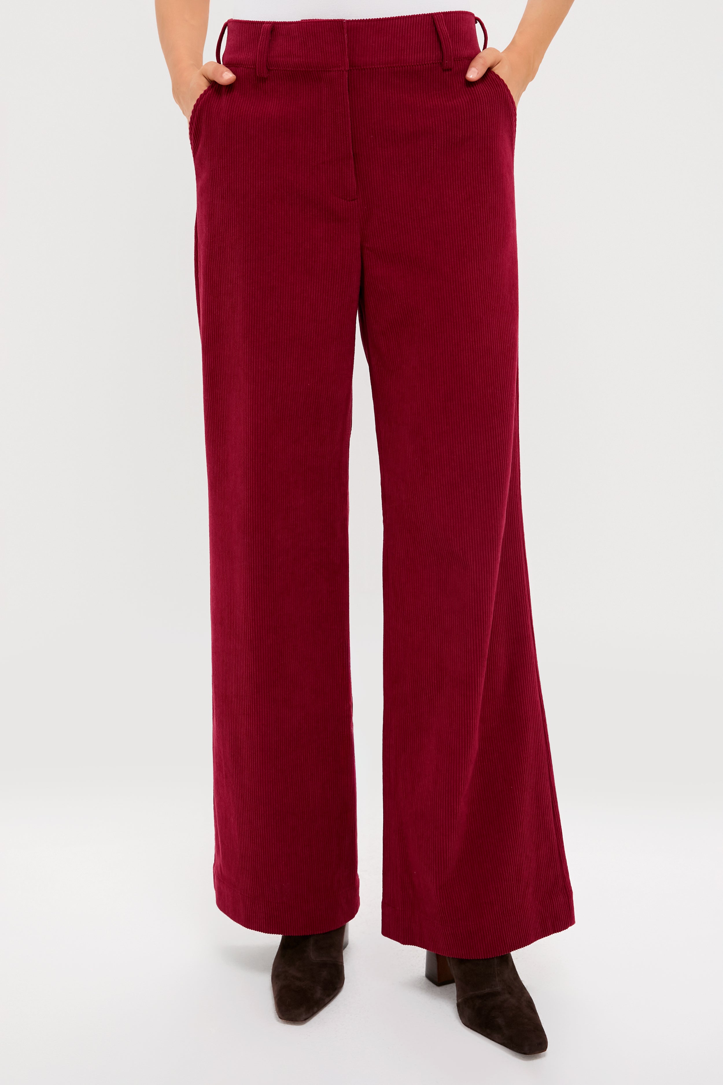 Winery Wide Wale Corduroy Hunter Pants