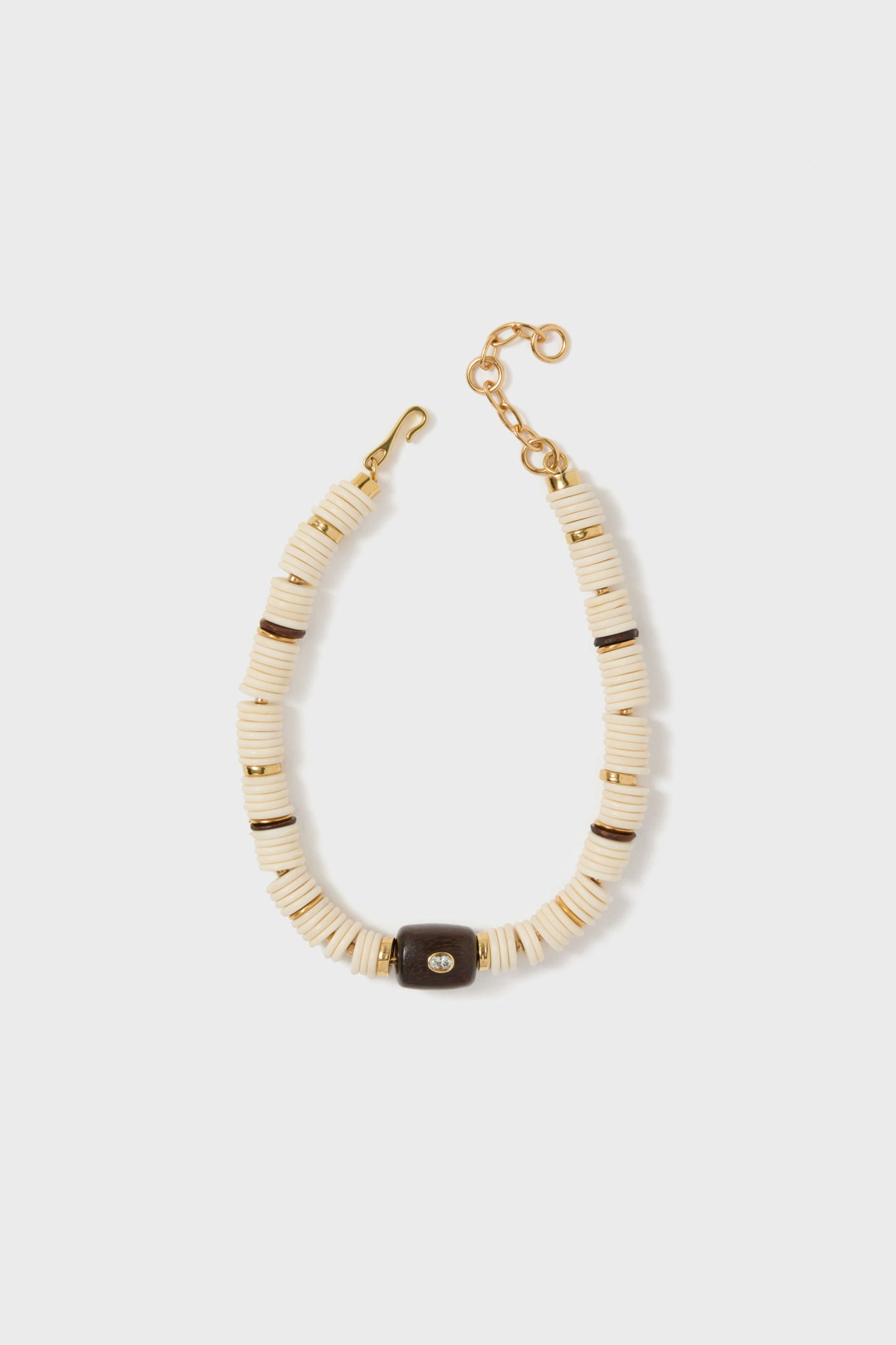 White New Moon Collar