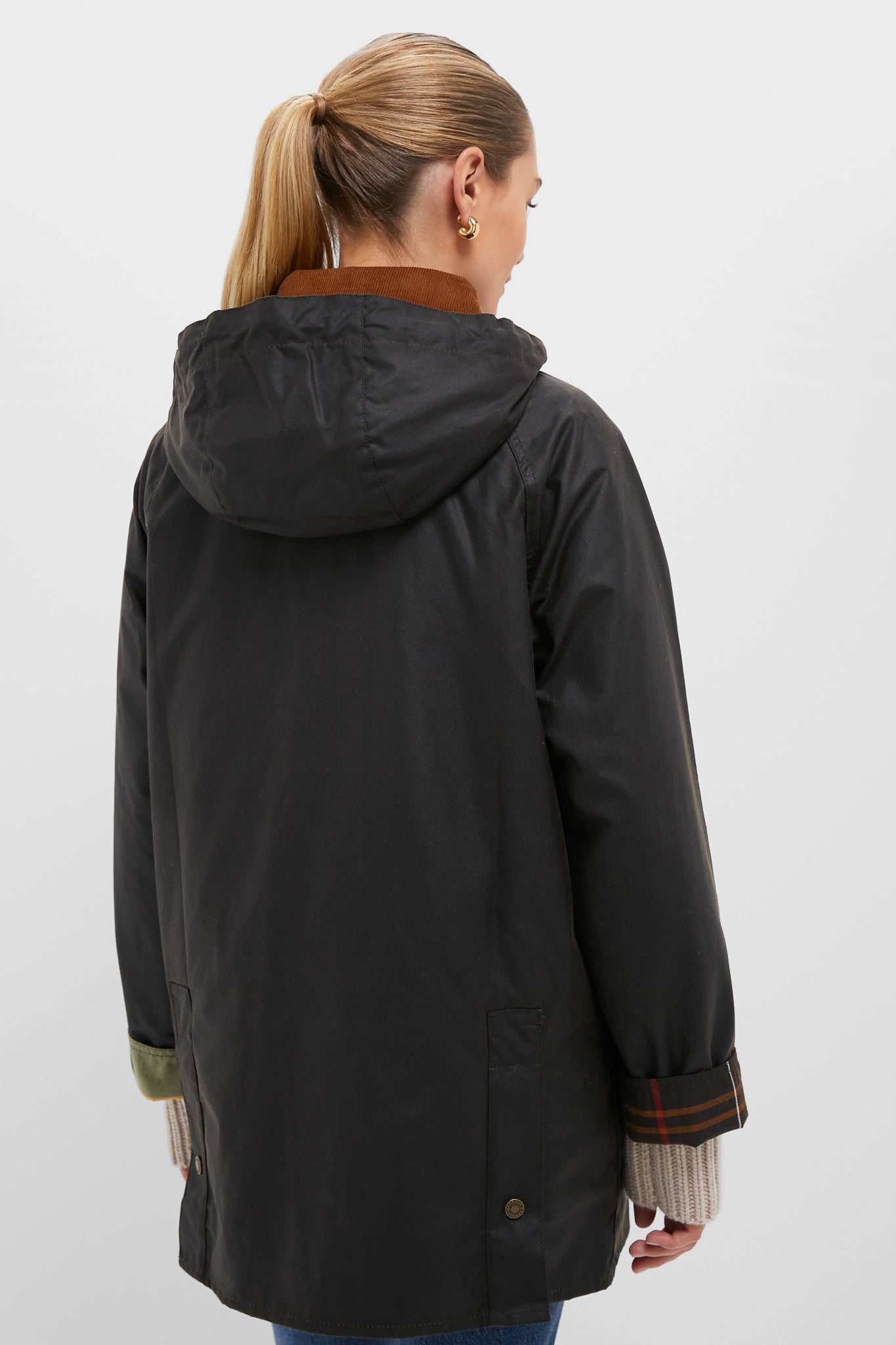 Olive Highclere Wax Jacket