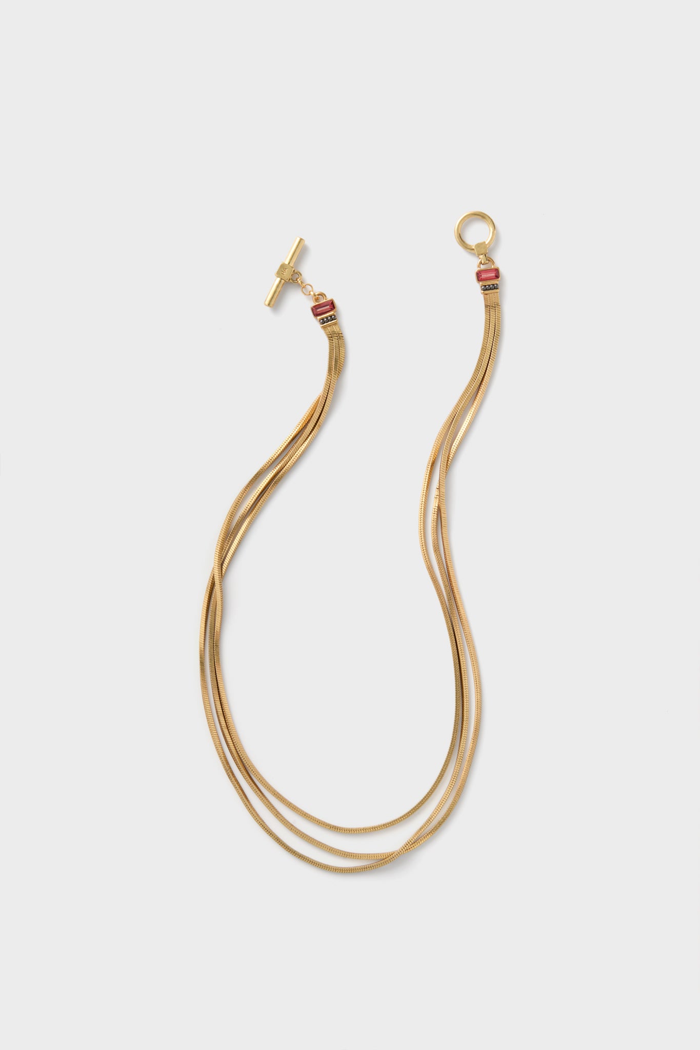 Gold Slinky Necklace