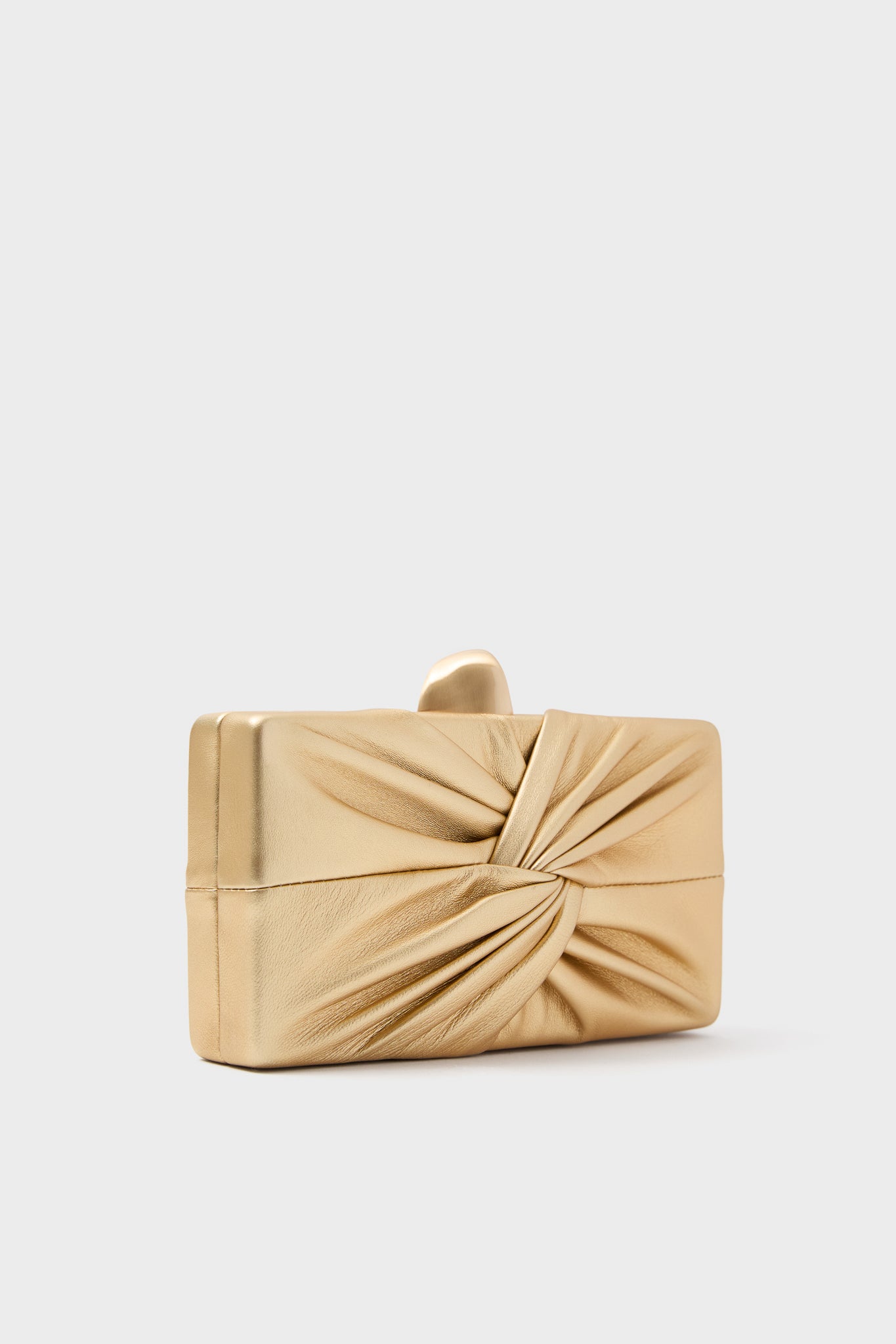 Matte Brass Lisse Clutch