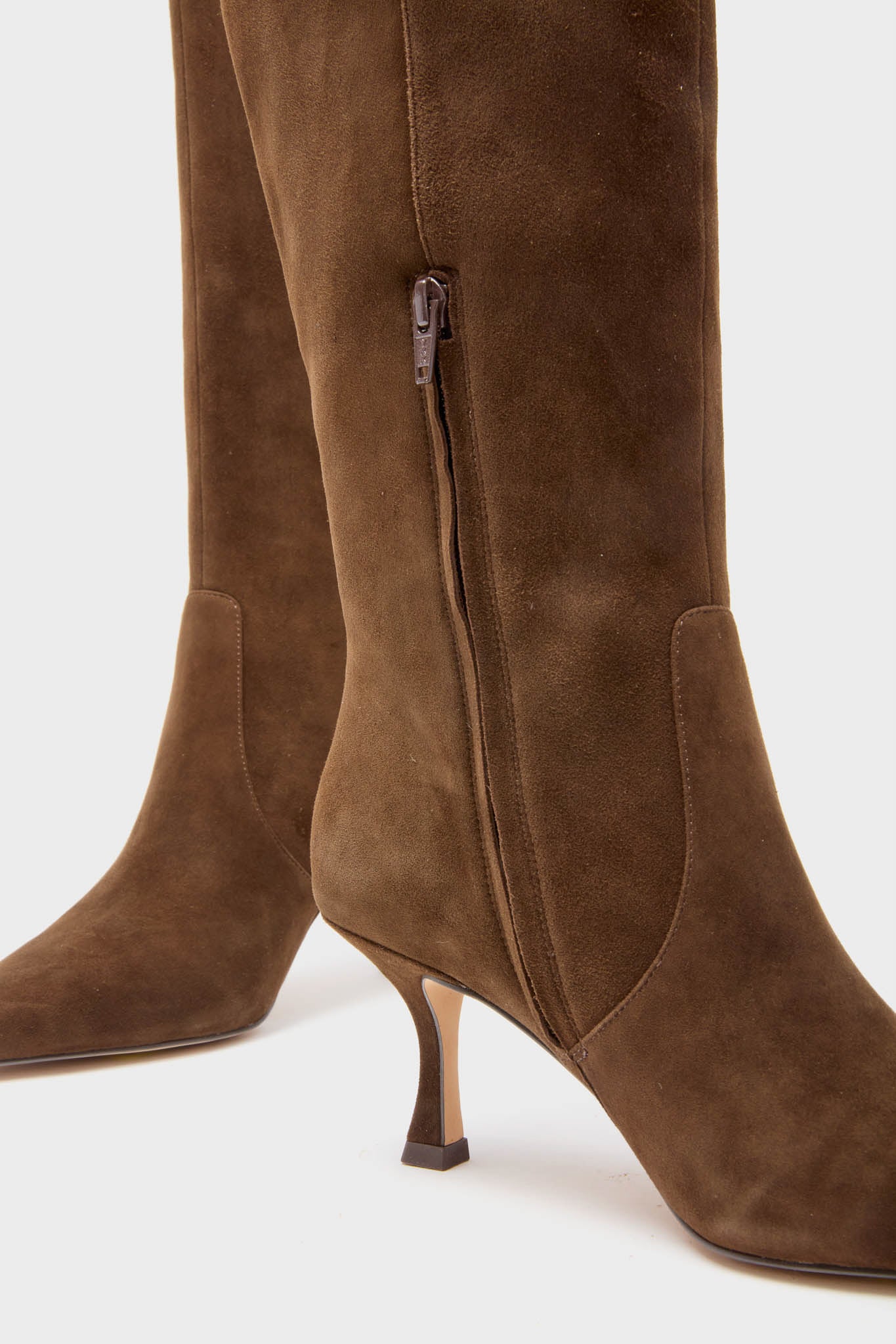 Chocolate Suede Mira Boots