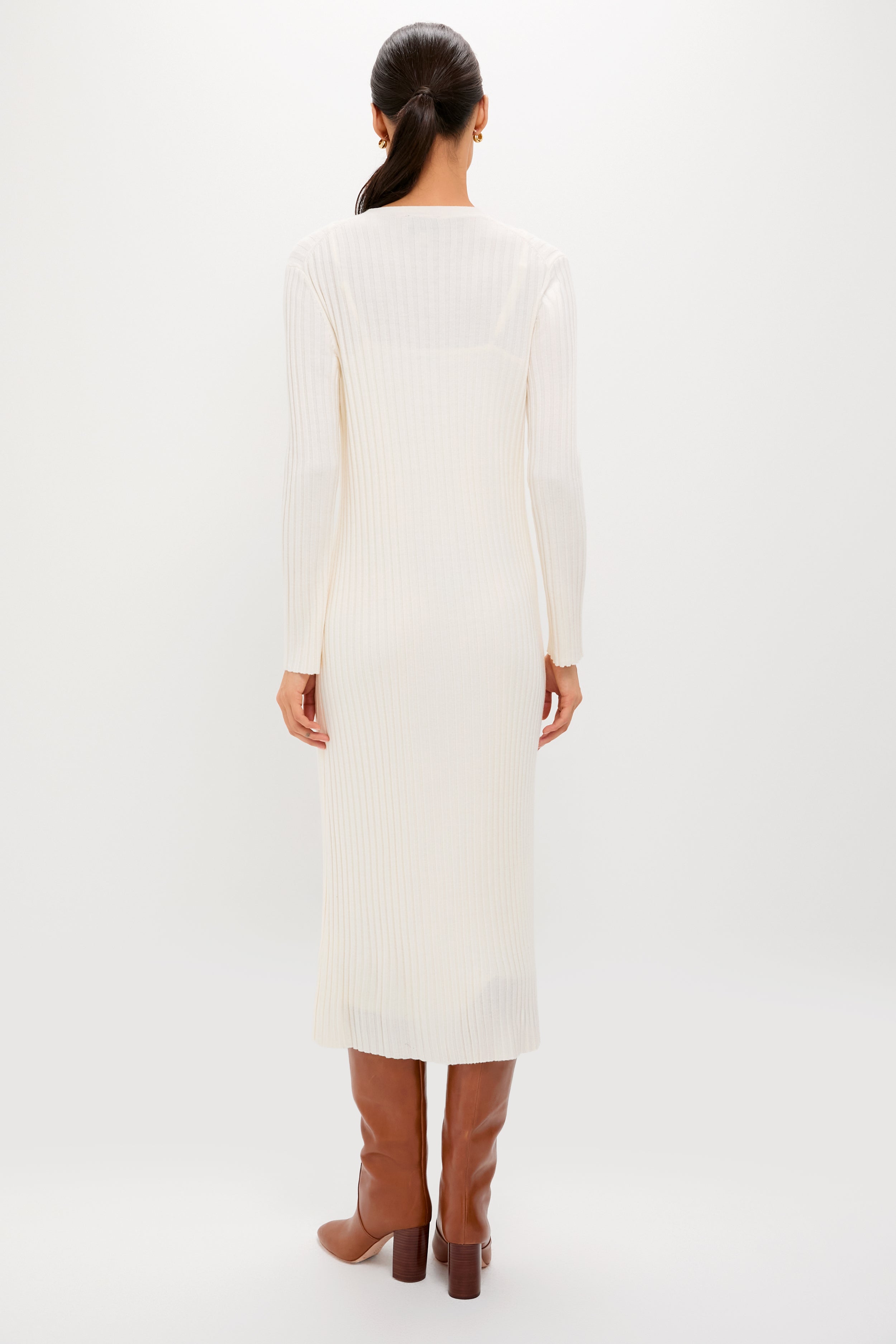 Ivory Callum Sweater Dress