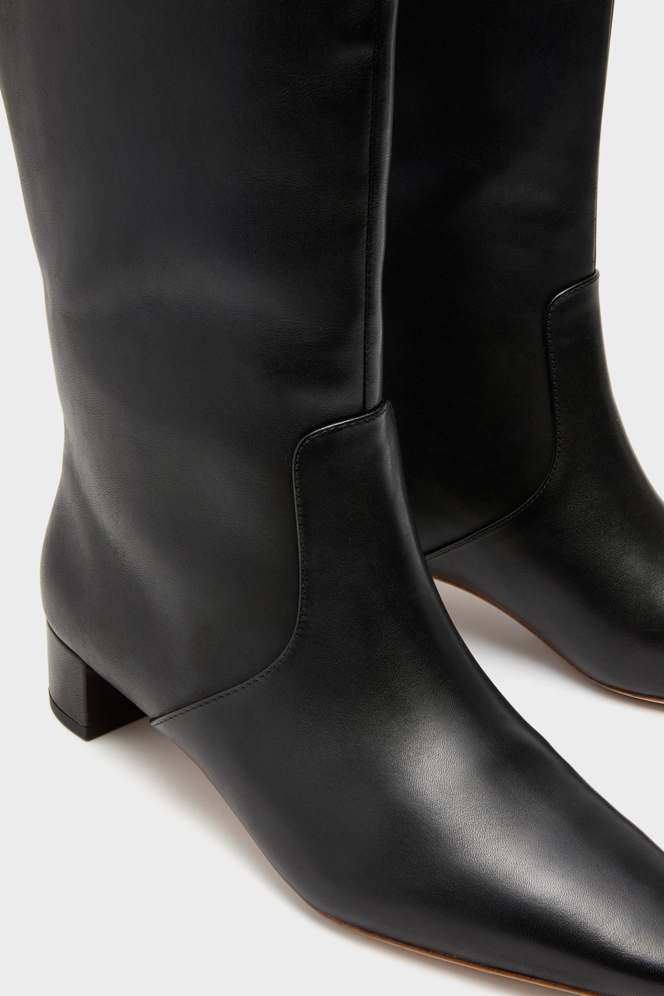 Black Soft Calf Indy Boots