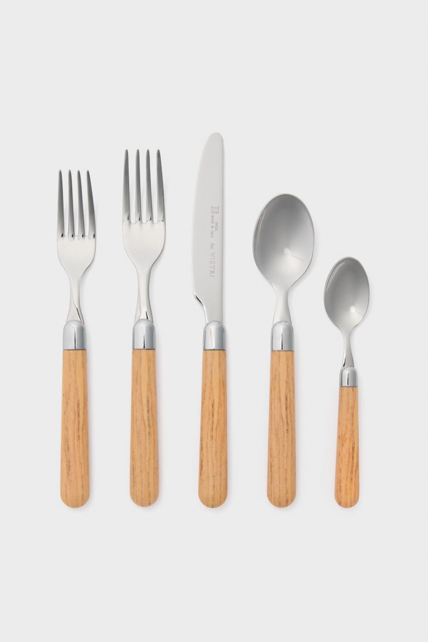 Albero Oak Five-Piece Place Setting