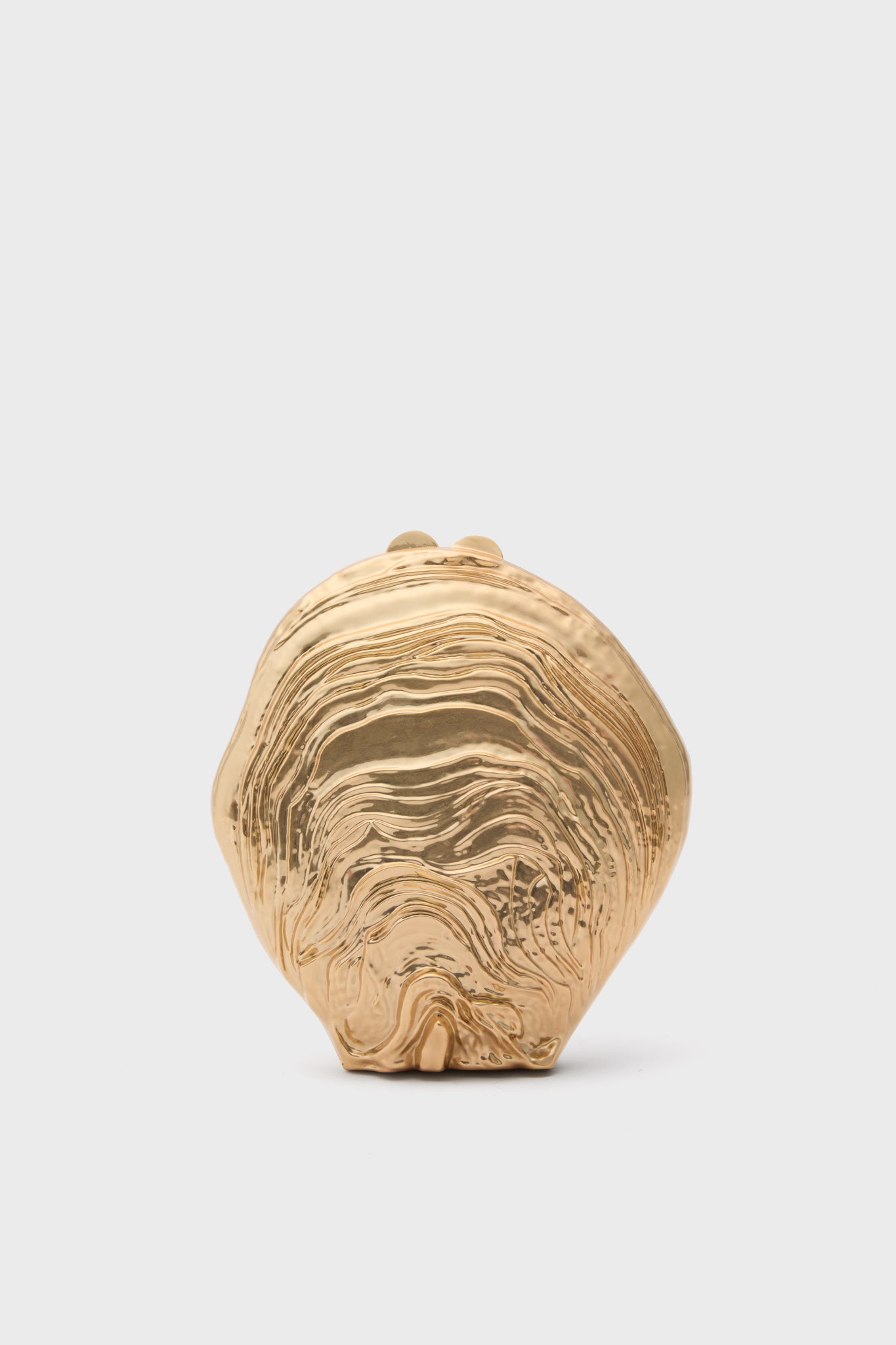 Gold Cove Shell Clutch